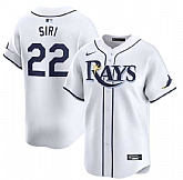 Men's Tampa Bay Rays #22 Jose Siri White Home Limited Stitched Baseball Jersey Dzhi,baseball caps,new era cap wholesale,wholesale hats